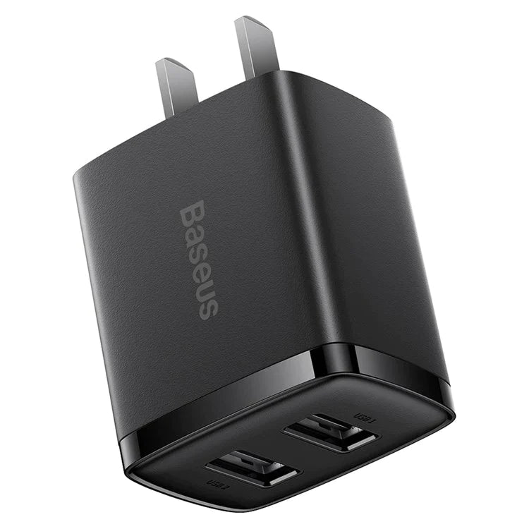 Baseus Compact Charger 2U 10.5W CN Black