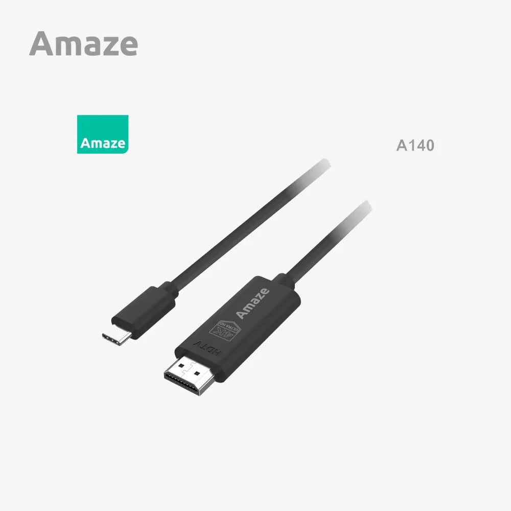 Amaze A140 Type C to HDMI 4k Cable 1.8m length