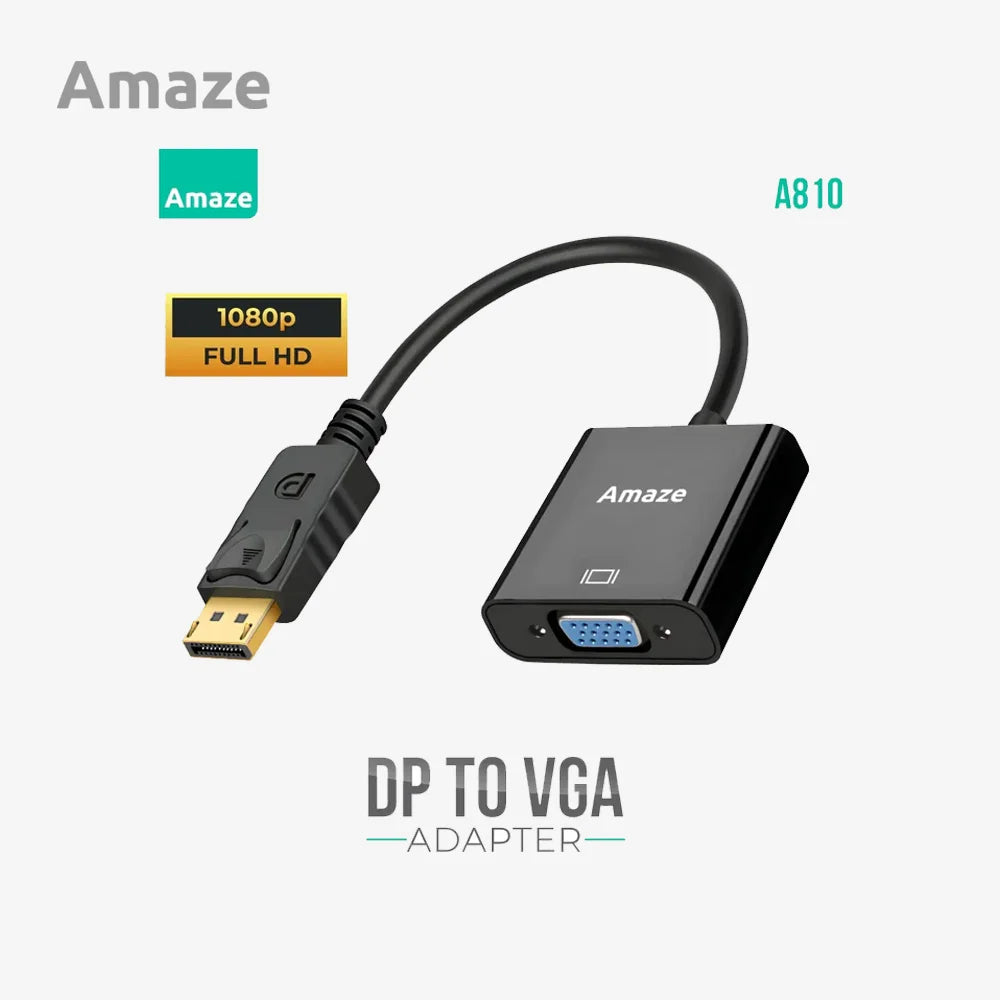 AMAZE A810 DP TO VGA ADAPTER