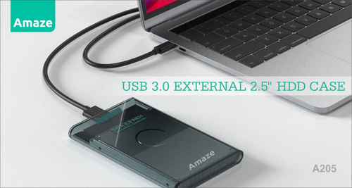 AMAZE A205 USB 3.0 EXTERNAL 2.5″ HDD CASE