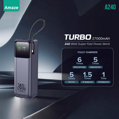 AMAZE A240 240W 27000MAH POWERBANK