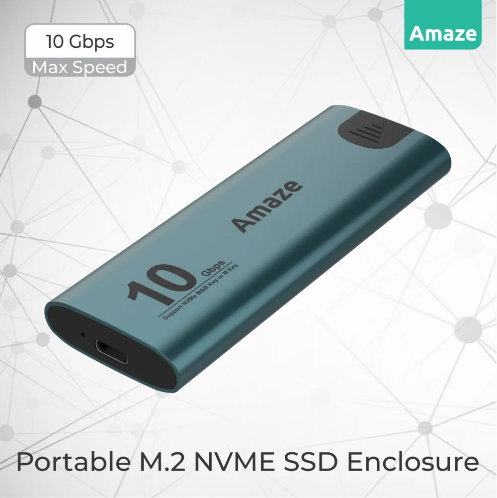 Amaze A220 Portable M.2 NVME SSD Enclosure 10G