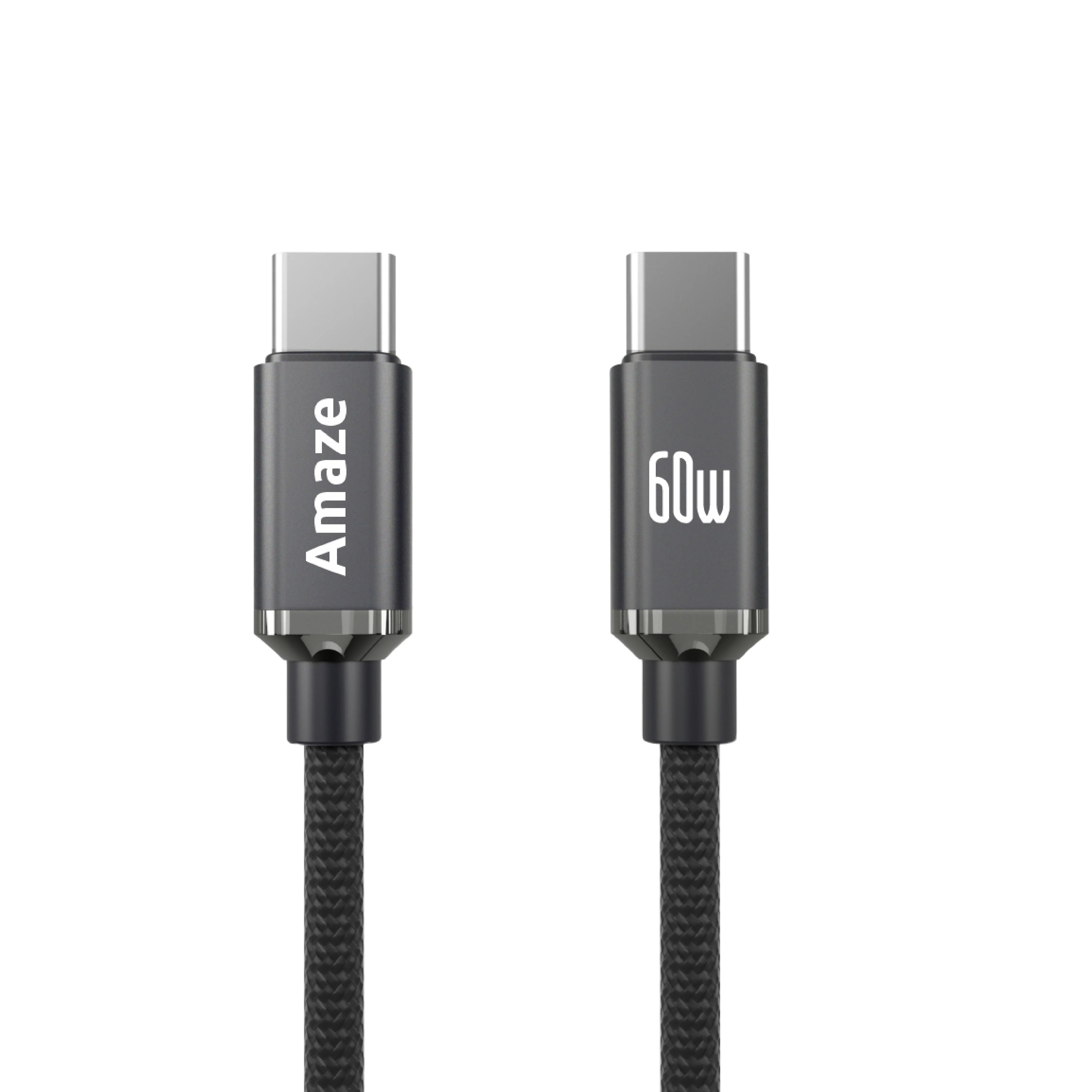 Amaze A40 ULTRA CHARGE TYPE C TO TYPE C CABLE 60W 1M
