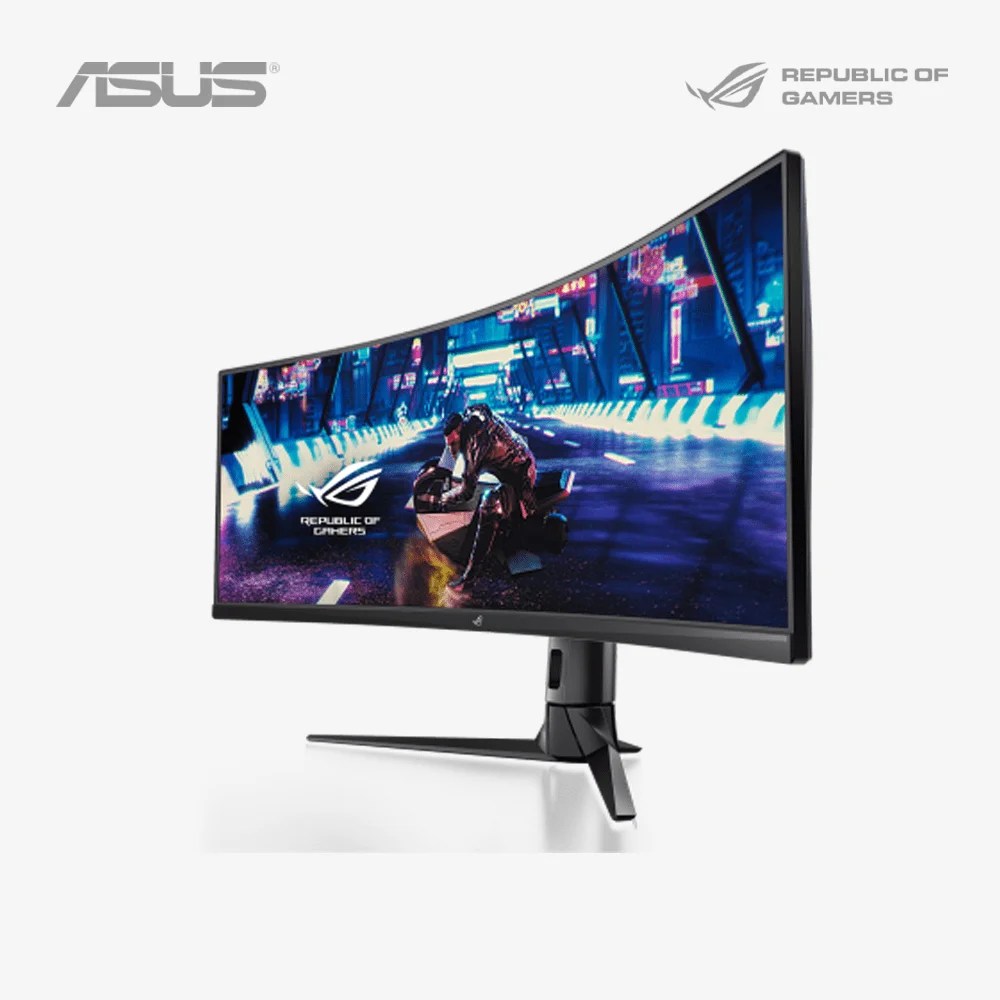 ASUS Republic of Gamers Strix XG49VQ 49" 32:9 Ultra-Wide Curved 144 Hz FreeSync LCD Gaming Monitor