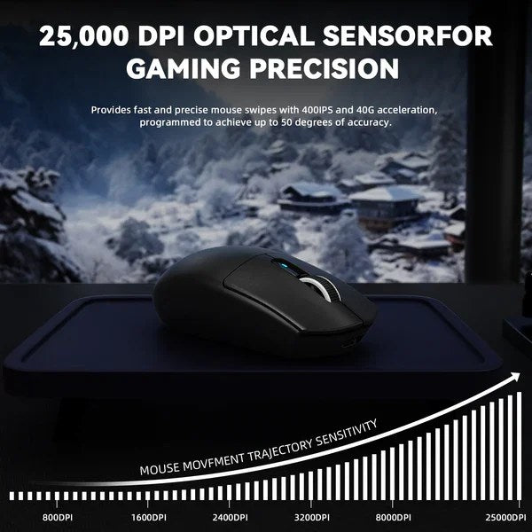 Attack Shark G3PRO Tri-mode Wireless Gaming Mouse
