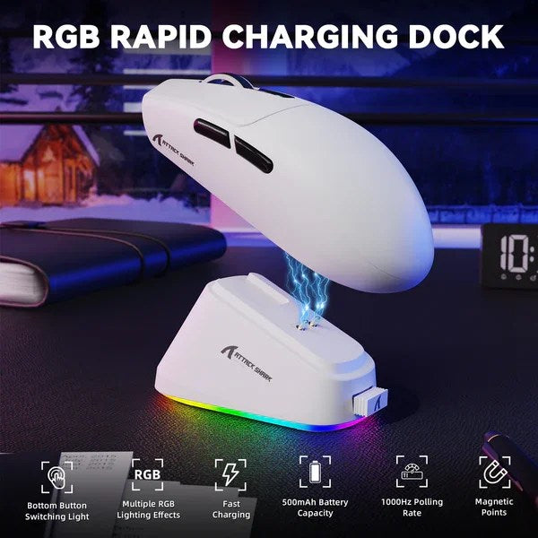 Attack Shark G3PRO Tri-mode Wireless Gaming Mouse