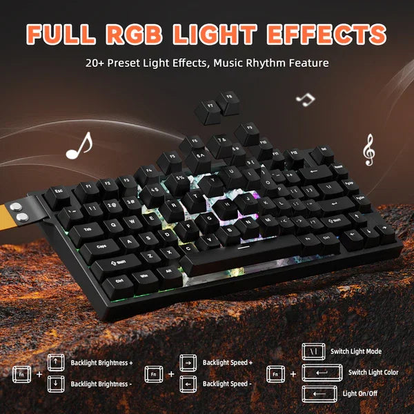 Attack Shark R82 HE Rapid Trigger Keyboard