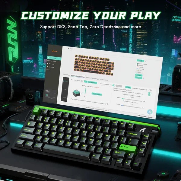 Attack Shark R85 HE Rapid Trigger Keyboard