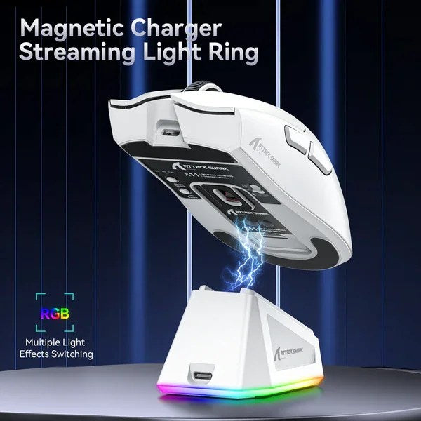 Attack Shark X11 Wireless Gaming Mouse with Charging Dock