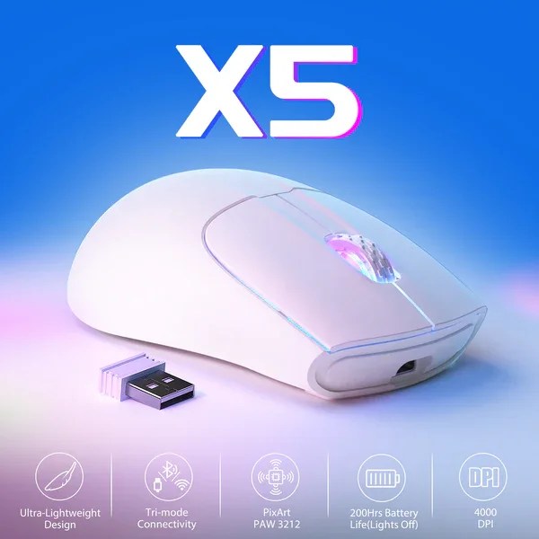 Attack Shark X5 Wireless Gaming Mouse