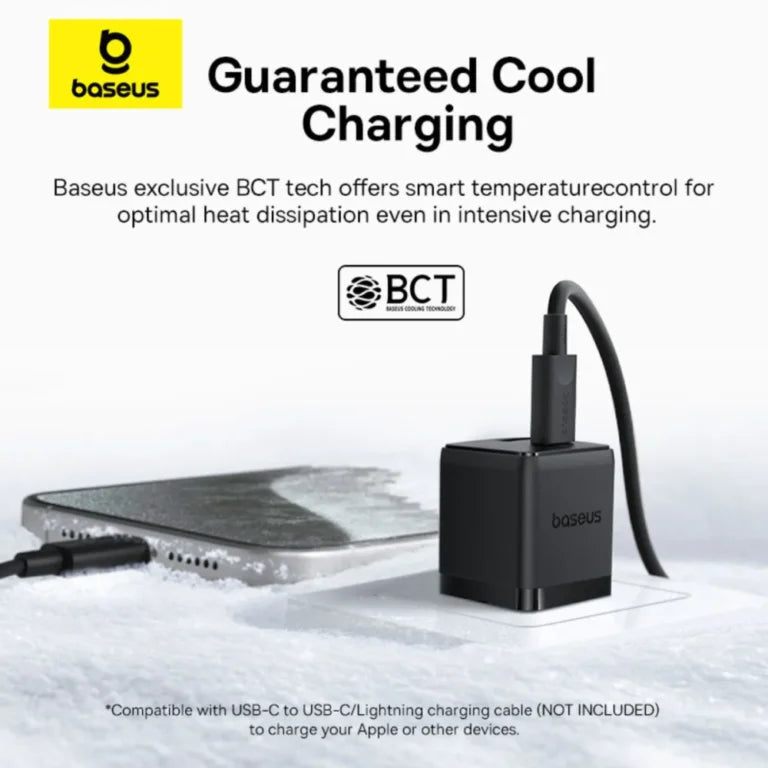 Baseus Palm Fast Mobile Charger Type C + USB 20W US