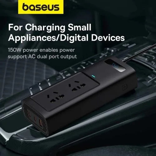 Baseus Power Inverter Pro 150W Car Current Converter (220V CN/EU)