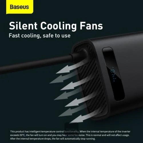Baseus Power Inverter Pro 150W Car Current Converter (220V CN/EU)