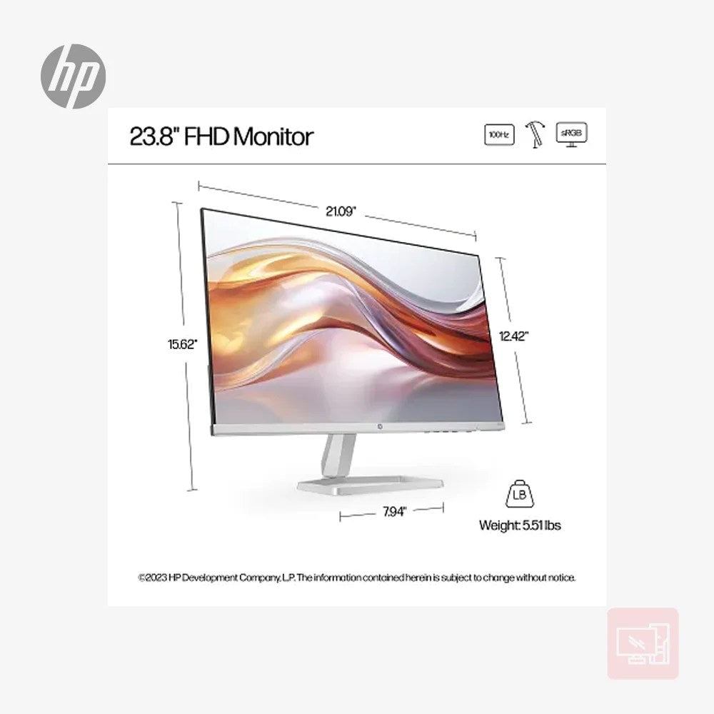 HP Series 5 - 524sf, 23.8" Full HD Monitor