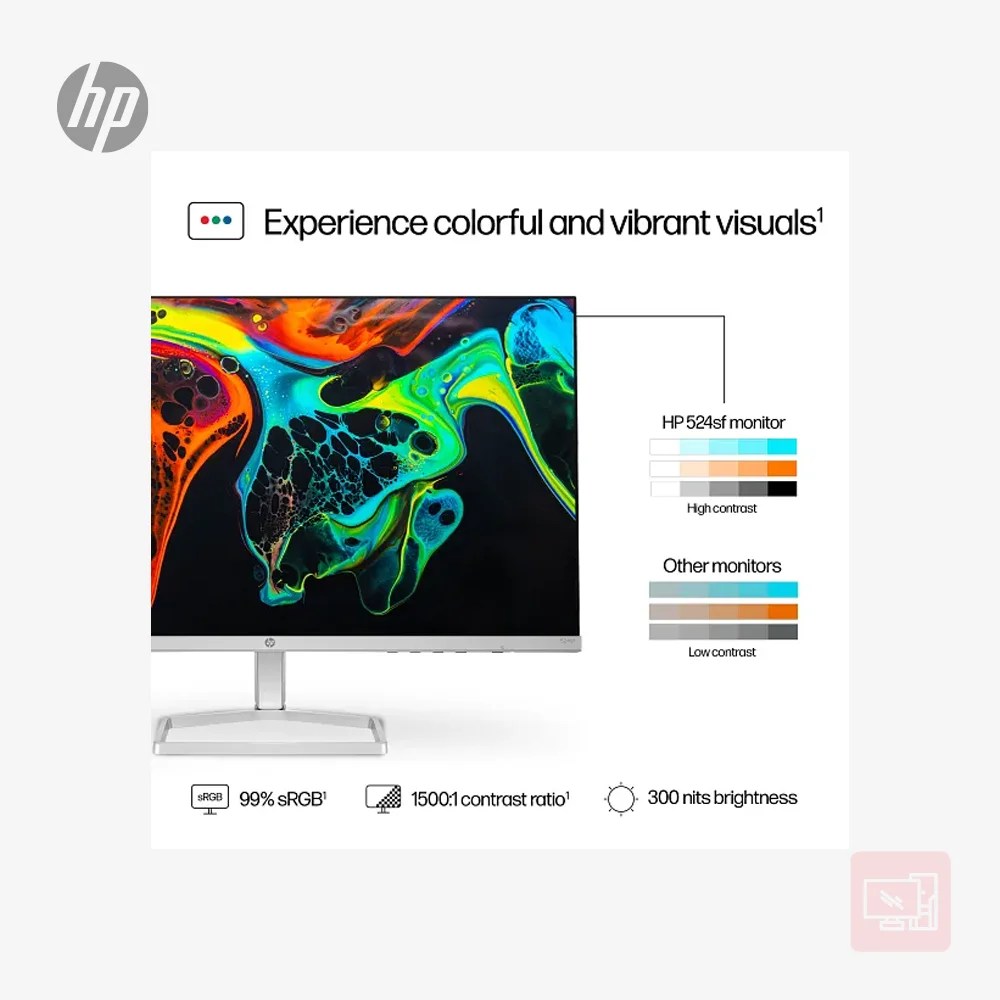 HP Series 5 - 524sf, 23.8" Full HD Monitor