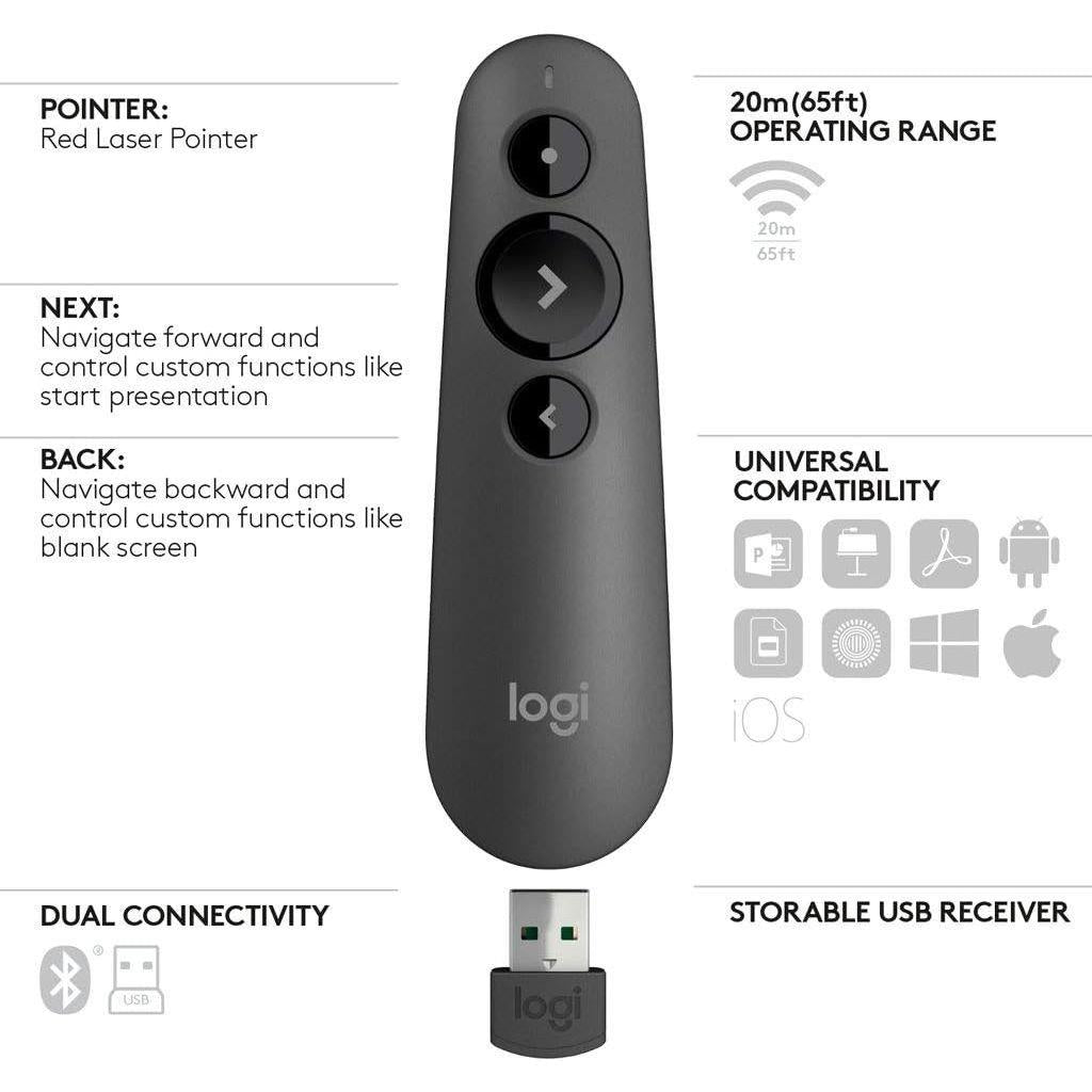 Logitech R500 Laser Presentation Remote