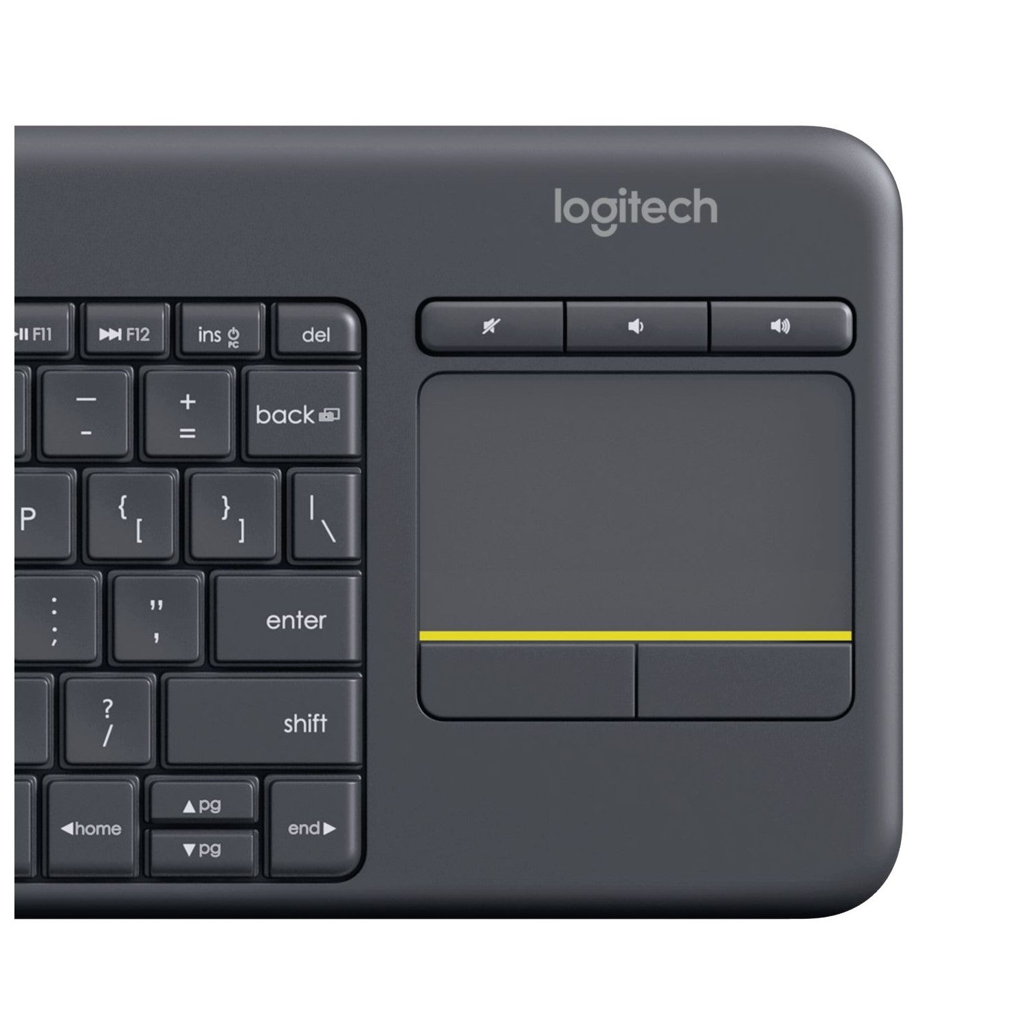 Logitech K400 PLUS Wireless Touch Keyboard