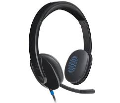 Logitech USB wired Headset H540 for Music and PC Calls