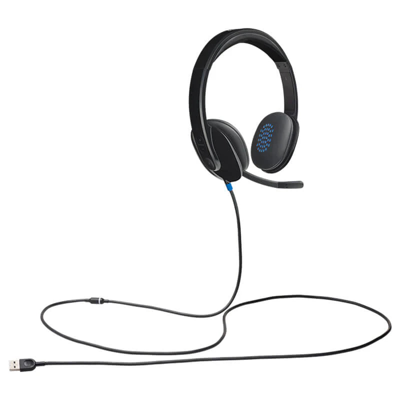 Logitech USB wired Headset H540 for Music and PC Calls
