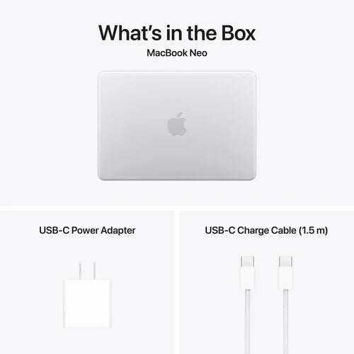 MacBook Neo, 13" A18 Pro Chip 6-Core CPU 5-Core GPU 8GB RAM 256GB SSD
