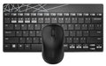 Rapoo 8000M Bluetooth and Wireless Keyboard Mouse Combo - Black