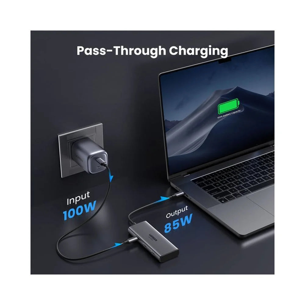 UGREEN 15852 Revodok 206 Docking Station 6 in 1 USB C Hub