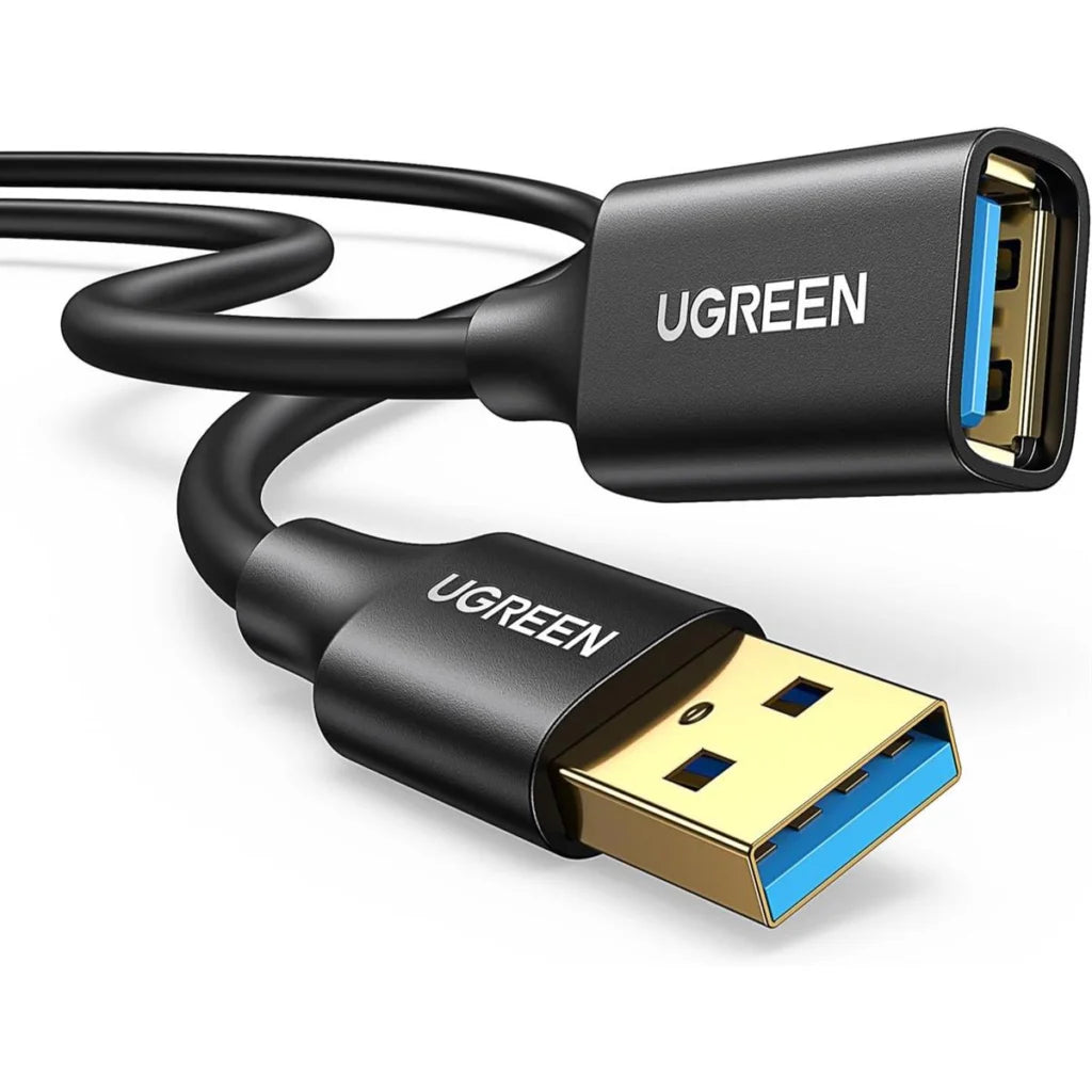 UGREEN 90722 USB-A MALE TO USB-A FEMALE EXTENSION CABLE 5M