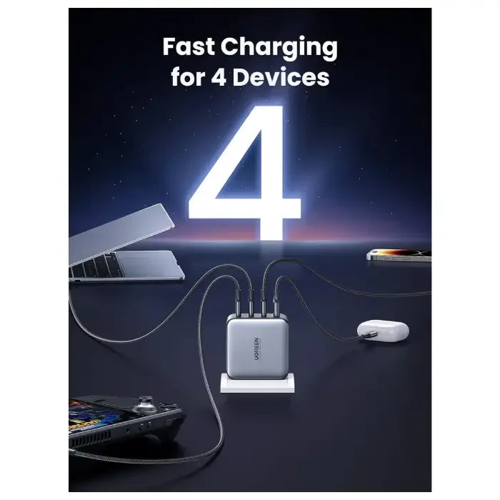 Ugreen 10375 4-Ports Nexode 100W Fast Wall Charger