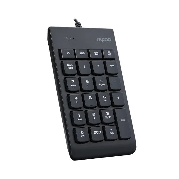 Rapoo K10 numeric keypad Universal USB Black